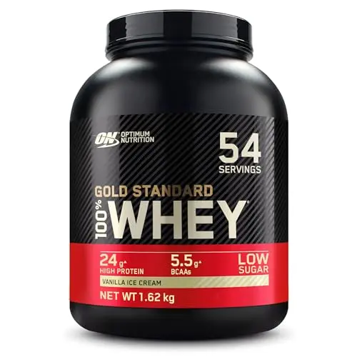 Optimum Nutrition Gold Standard Whey Protein Vanille, 1.62kg, 54 Portionen