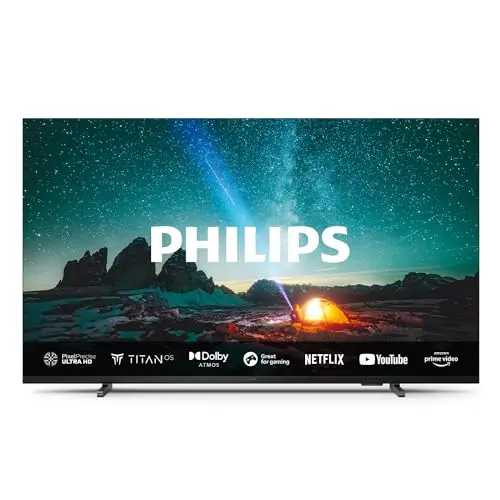 Philips 75PUS7609 4K LED Smart TV - 75 Zoll - Funktioniert mit Alexa und Google Sprachassistent - Anthrazitgrau