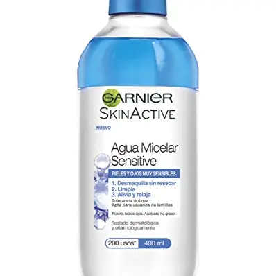 Garnier Skin Active Mizellenwasser für empfindliche Haut und Augen, 400 ml, 6 Stück