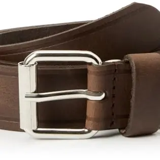 JACK & JONES Herren Jacpeet Gürtel, Brown Stone, 85 cm