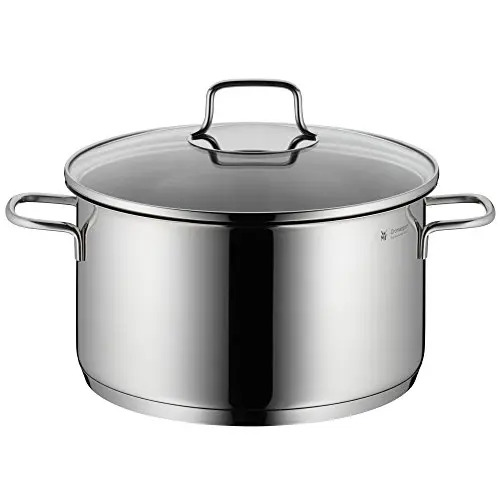 WMF Astoria Kochtopf 24cm mit Glasdeckel, 5,7l, Cromargan Edelstahl