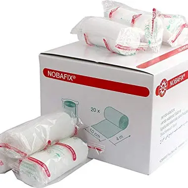 NOBAFIX Elastische Mullbinden, 20 Stück, 10 cm