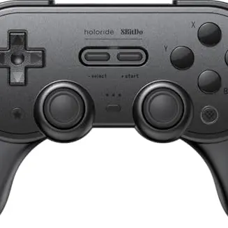 8bitdo Pro 2 Holoride Edition Kabelloser Controller für Switch, Windows, Mac, Steam und Android (Black Edition)