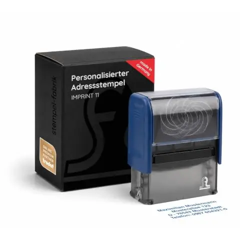 Personalisierter Stempel mit Wunschtext – 4 Zeilen, 37x14 mm