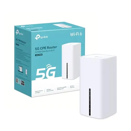 TP-Link Archer NX200 LTE 5G WLAN Router, AX1800 Dualband-WLAN, 3 Gigabit-Ports, MU-MIMO, Plug-and-Play