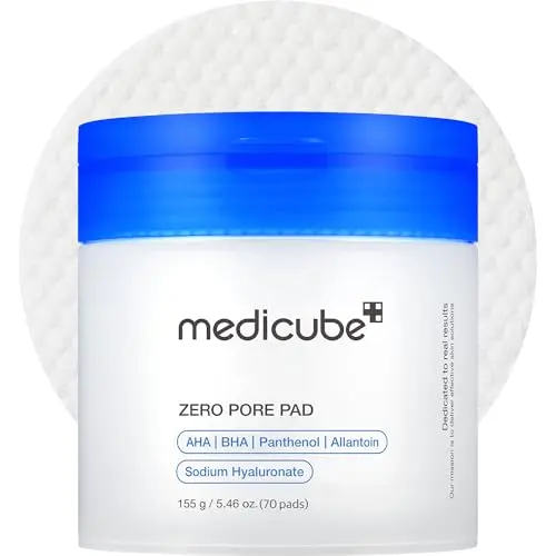 Medicube Zero Pore Pads 2.0 - Exfolierende Toner-Pads für alle Hauttypen (70 Stück)