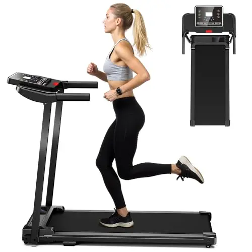 Laufband für Zuhause - Klappbares Laufpad für Büro und Fitness, elektrisch, kompakt, leise
