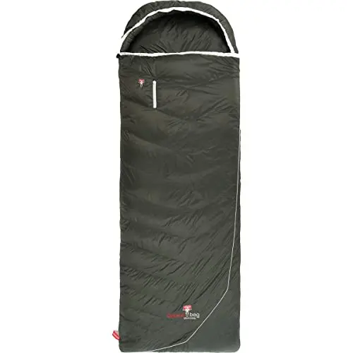 Grüezi-Bag Biopod DownWool Sommer Schlafsack bis 193 cm - deep Forest