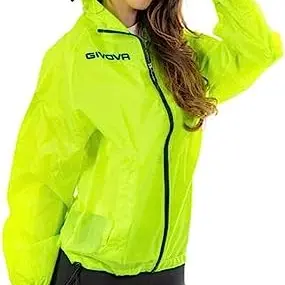 Givova Herren Rain Basico Jacke, Gelb