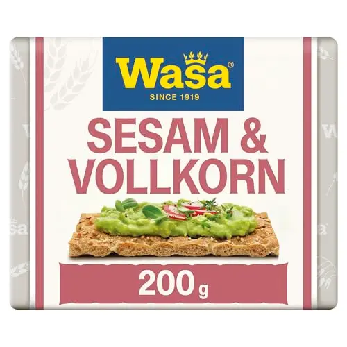 Wasa Knäckebrot Sesam & Vollkorn 12 Packungen