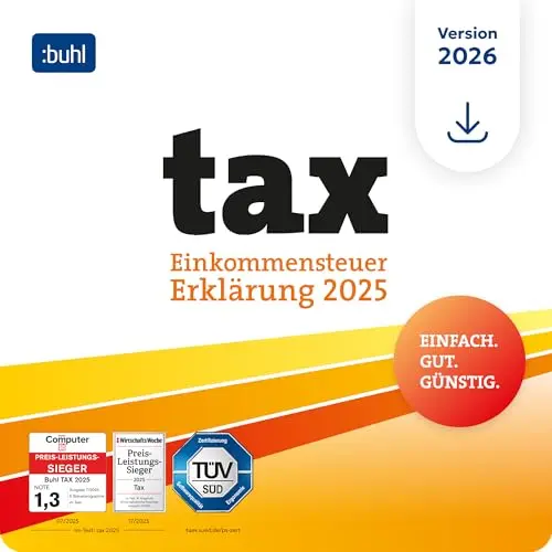 Tax 2026 - Digitaler Download für Steuerjahr 2025