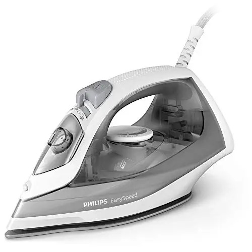 Philips EasySpeed Dampfbügeleisen – 2000 W, Dampfstoß, 220 ml Wassertank, Keramiksohle, 30 Sek. Aufheizzeit