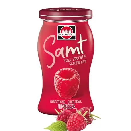 Schwartau Samt Himbeere Fruchtaufstrich ohne Stücke, 270g