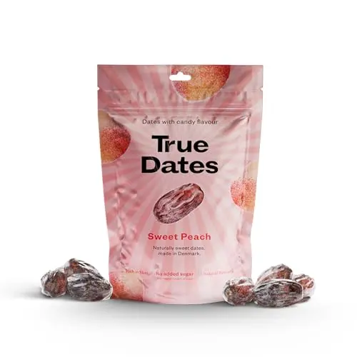 True Dates Sweet Peach - natürlich aromatisierte Datteln - 100 g