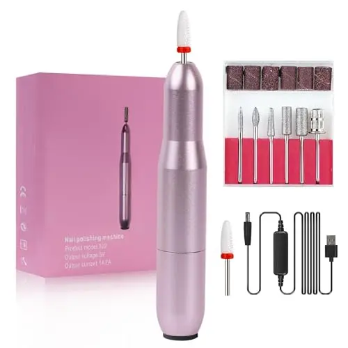Nagelfräser Maniküre & Pediküre Set, 20000 U/Min Elektrische Nagelfeile für Gelnägel und Acrylnägel