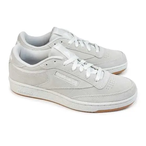 Reebok Unisex Club C 85 Sneaker - Pugry2 Ftwwht Rbkle3, Größe 38.5 EU