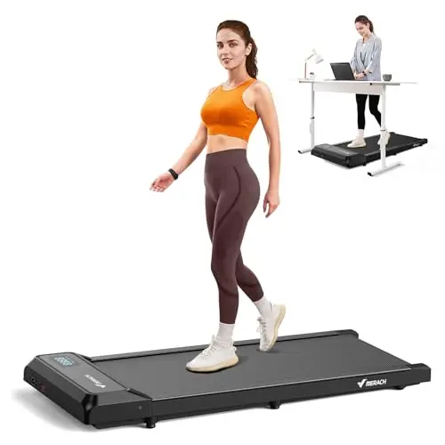 MERACH Walking Pad, 3-in-1 Laufband für Zuhause, mit Fernbedienung und App Steuerung, kompakt und leise