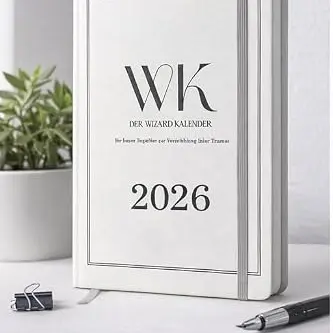 Wizard Kalender 2026 - Zielsetzung, Zeitmanagement & Selbstreflexion | Hochwertiger A5 Wochenplaner