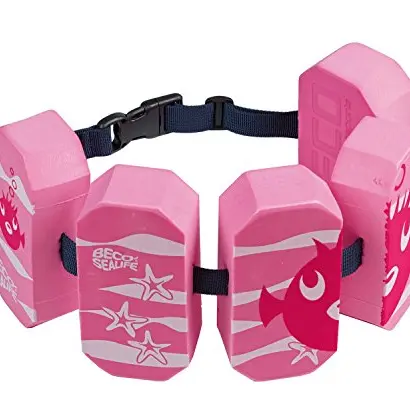 BECO Schwimmgürtel für Kinder, 3-6 Jahre, verstellbar, pink, 19-30 kg