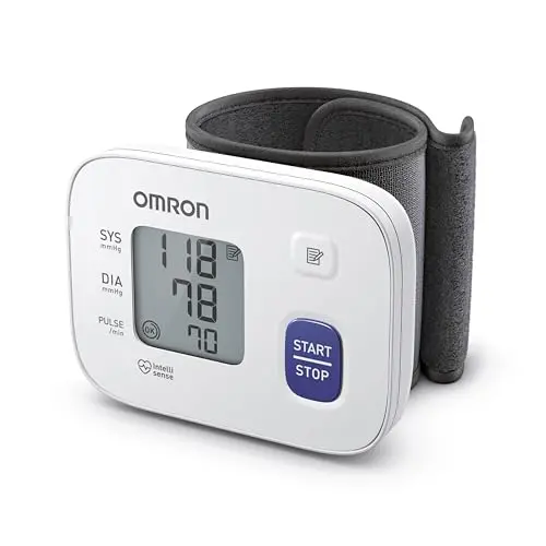 OMRON RS1 Automatisches Handgelenk-Blutdruckmessgerät, klinisch validiert, genaue Messung