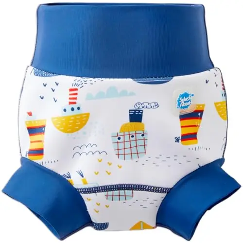 Splash About Happy Nappy Schwimmwindel, Tug Boats, 6-12 Monate