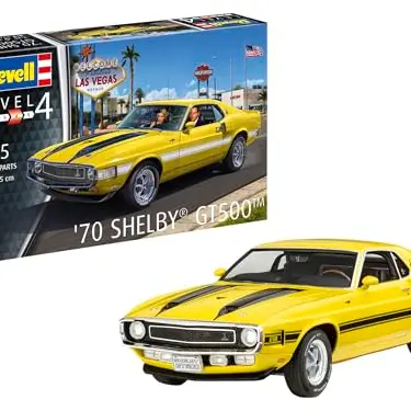 Revell Shelby Mustang GT500 Modell, 1:25 Maßstab, Bastelset ab 12 Jahren, Detailgetreues Sportwagenmodell