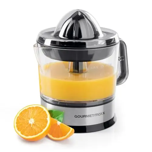 GOURMETmaxx elektrischer Zitrusentsafter - 700 ml Füllvolumen, inkl. Zubehör, 40 W
