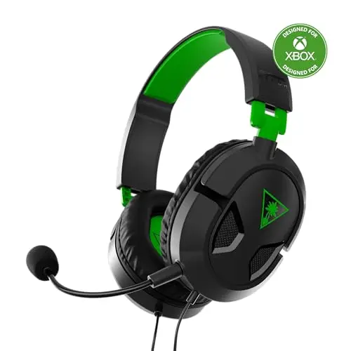 Turtle Beach Ear Force Recon 50X Binaural Kopfhörer Schwarz-Grün für PC und Konsolen