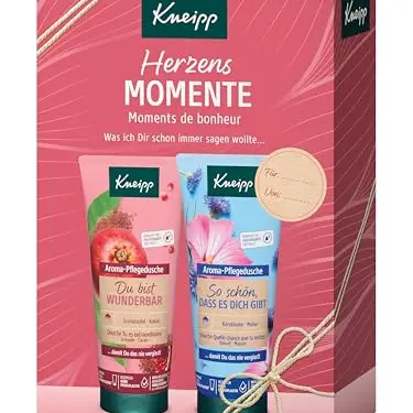Kneipp Geschenkset Herzensmomente – 2 Aroma-Pflegeduschen, 200 ml