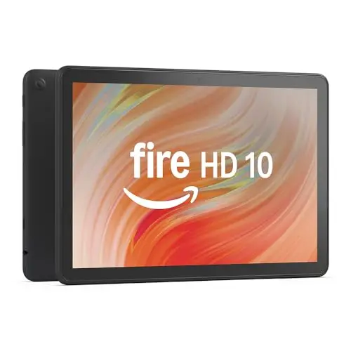 Fire HD 10 Tablet 2023, 10,1 Zoll Full HD, 32 GB, schwarz, mit Werbung