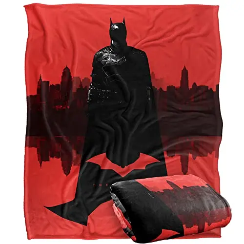 LOGOVISION Batman Kuscheldecke Silky Touch, superweich, 152 x 127 cm