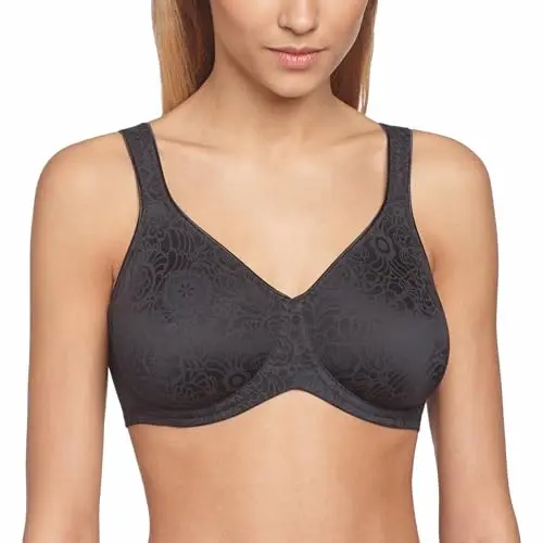 Triumph Damen Minimizer-BH, Bügel, verstellbare Träger, Schwarz, 80D