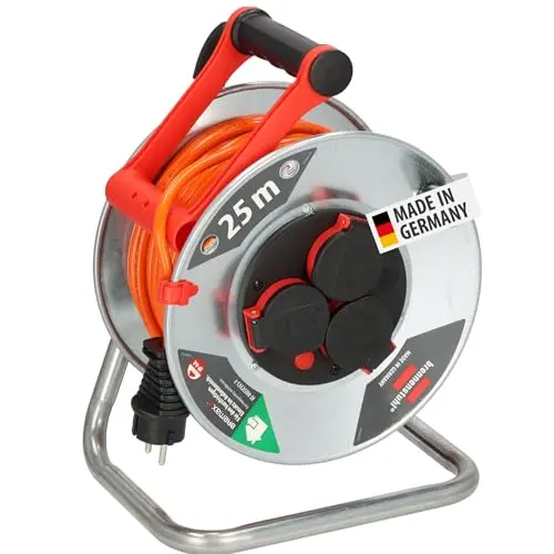 Brennenstuhl Garant S V2 IP44 25m Kabeltrommel für Outdoor-Einsatz