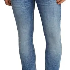 Calvin Klein Herren Skinny Fit Jeans, Blau, 36W/32L