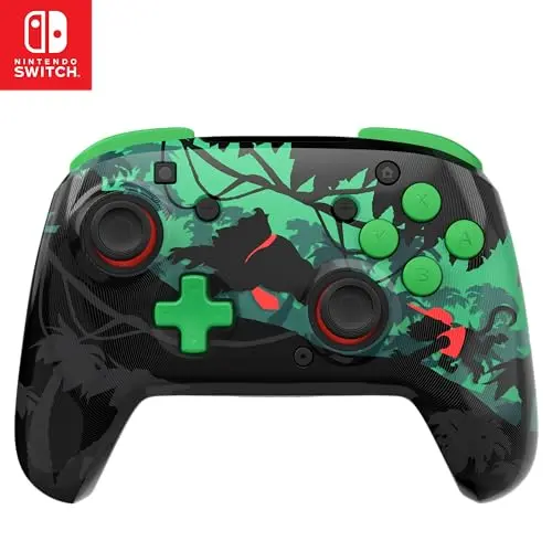 Turtle Beach Rematch Wireless Controller: Donkey Kong - Offiziell lizenziert für Nintendo Switch