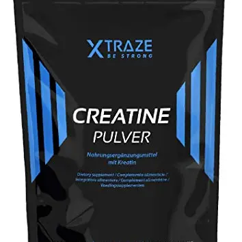Creatin Monohydrat Pulver 500 g, 100% rein, natürliches Supplement für Kraftsport und Fitness