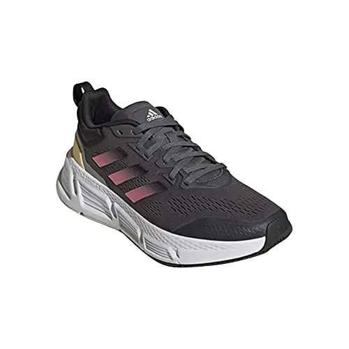 adidas Herren Questar Laufschuhe, Grau/Beam Pink, Größe 44 EU
