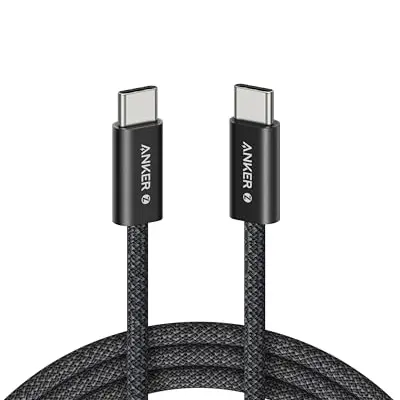 Anker USB C Kabel, 1,8m, geflochten für iPhone 16/15, Galaxy S24/S23, MacBook Pro/Air, iPad Pro/Air