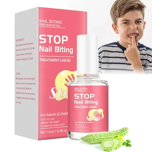 Anti-Nagelkauen-Lack für Kinder und Erwachsene, 15ml