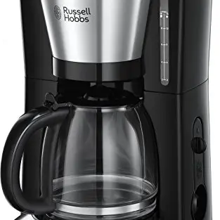 Russell Hobbs Kaffeemaschine Adventure - 10 Tassen, 1,25l Glaskanne, Warmhalteplatte, Tropf-Stopp