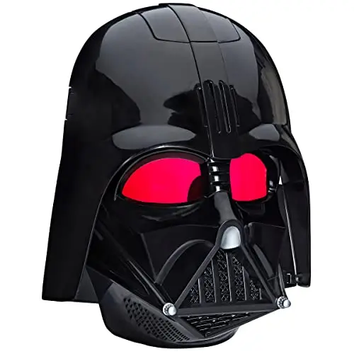 Star Wars Darth Vader Elektronische Maske mit Stimmverzerrer für Kids ab 5 Jahren
