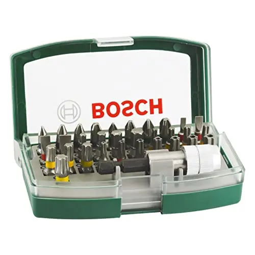 Bosch 32tlg. Schrauberbit-Set für Bohrschrauber und Schraubendreher