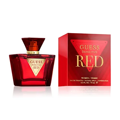 GUESS Seductive Red Eau de Toilette für Damen, Blumig-Fruchtiger Duft, 75 ml