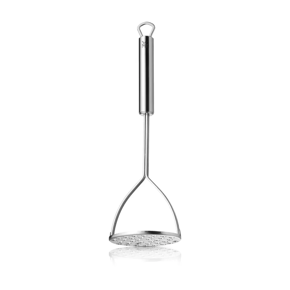 WMF Profi Plus Kartoffelstampfer aus Edelstahl, 28,5 cm, spülmaschinengeeignet