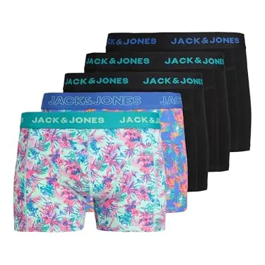 JACK & JONES Herren Trunks 5er-Pack