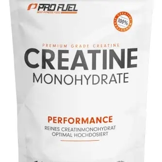 Creatin Monohydrat Pulver 500g - 100% veganes Kreatin ohne Zusätze