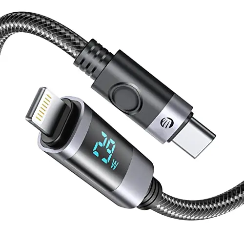 ORICO USB C auf Lightning Kabel, schnelles Laden und Datenübertragung, kompatibel mit iPhone und AirPods Pro (1.5m)