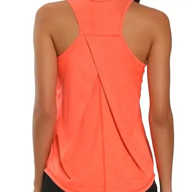 Dawnrole Damen Sporttop ärmellos für Yoga und Fitness