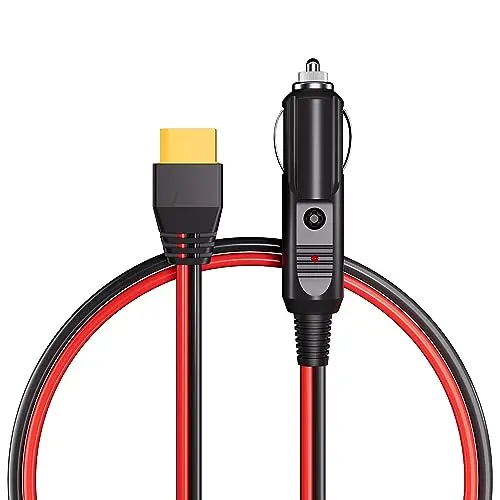 AFERIY Zigarettenanzünder zu XT90 Kabel 1M für Autos und LKWs