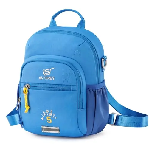 SKYSPER Kinderrucksack 5L für Kindergarten, Schule und Outdoor für Jungen & Mädchen ab 1 Jahr